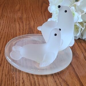 Partylite seals candle holder